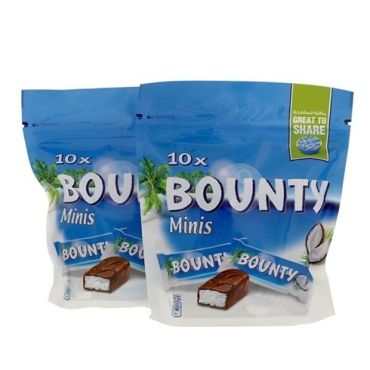 Bounty Minis 2 x 285Gm, 6 Pieces Per Carton